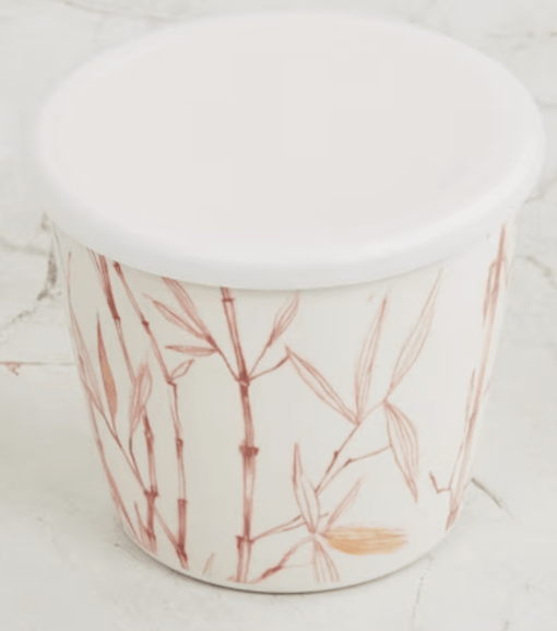 Leaf Print Melamine Canister - Image 2